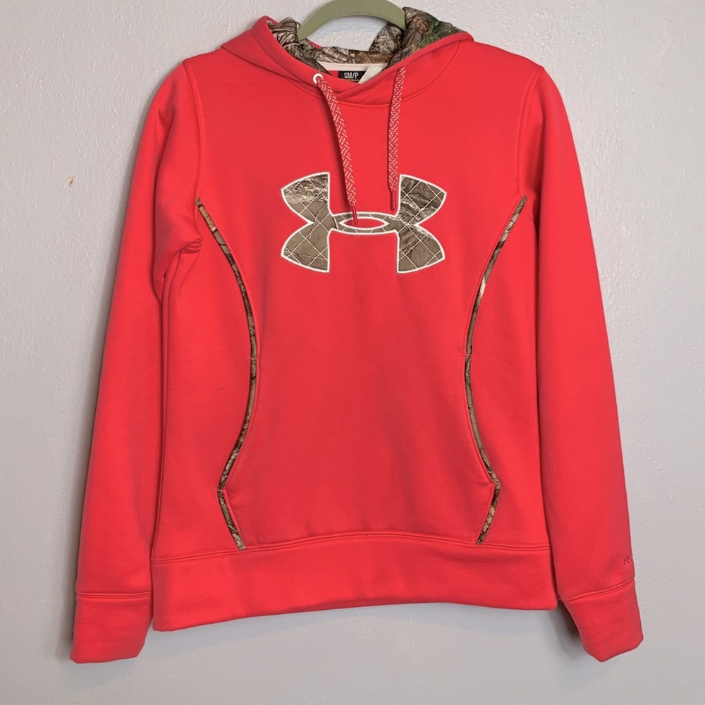 Under Armour Storm Pink Realtree Camouflage Hoodie